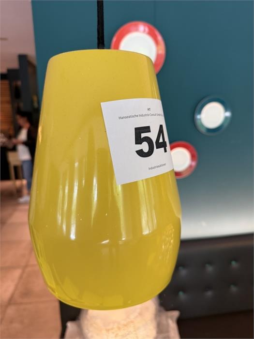 13 Hängelampen, gelb